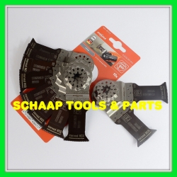 Starlock E-Cut Standaard-zaagblad HCS breed 35 mm x 50 mm hout CURVED SL227-10 | 63502.227.240